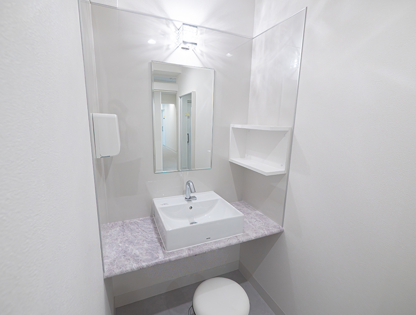リゼクリニック千葉院のパウダールーム