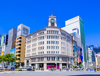 銀座イメージ画像。銀座院のスタッフは全員が医療脱毛のプロ。みなさまをお待ちしています。