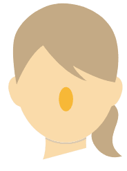鼻（鼻尖） イメージイラスト