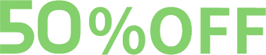 50%OFF